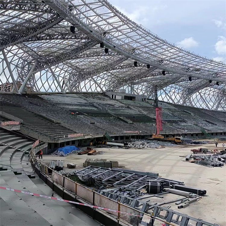 瓊海體育館看臺防水施工